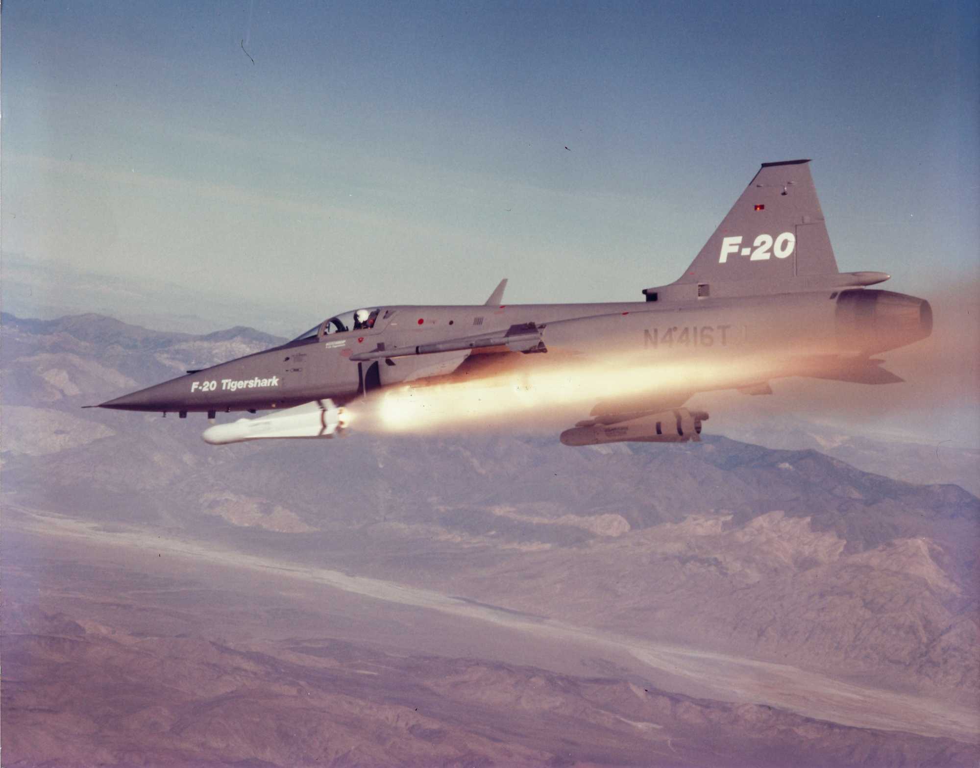 F 20 tigershark low