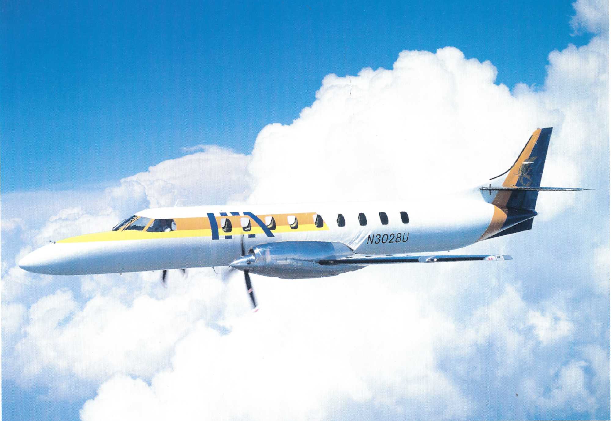 Fairchild dornier Metro 23 in colours of China Hainan low