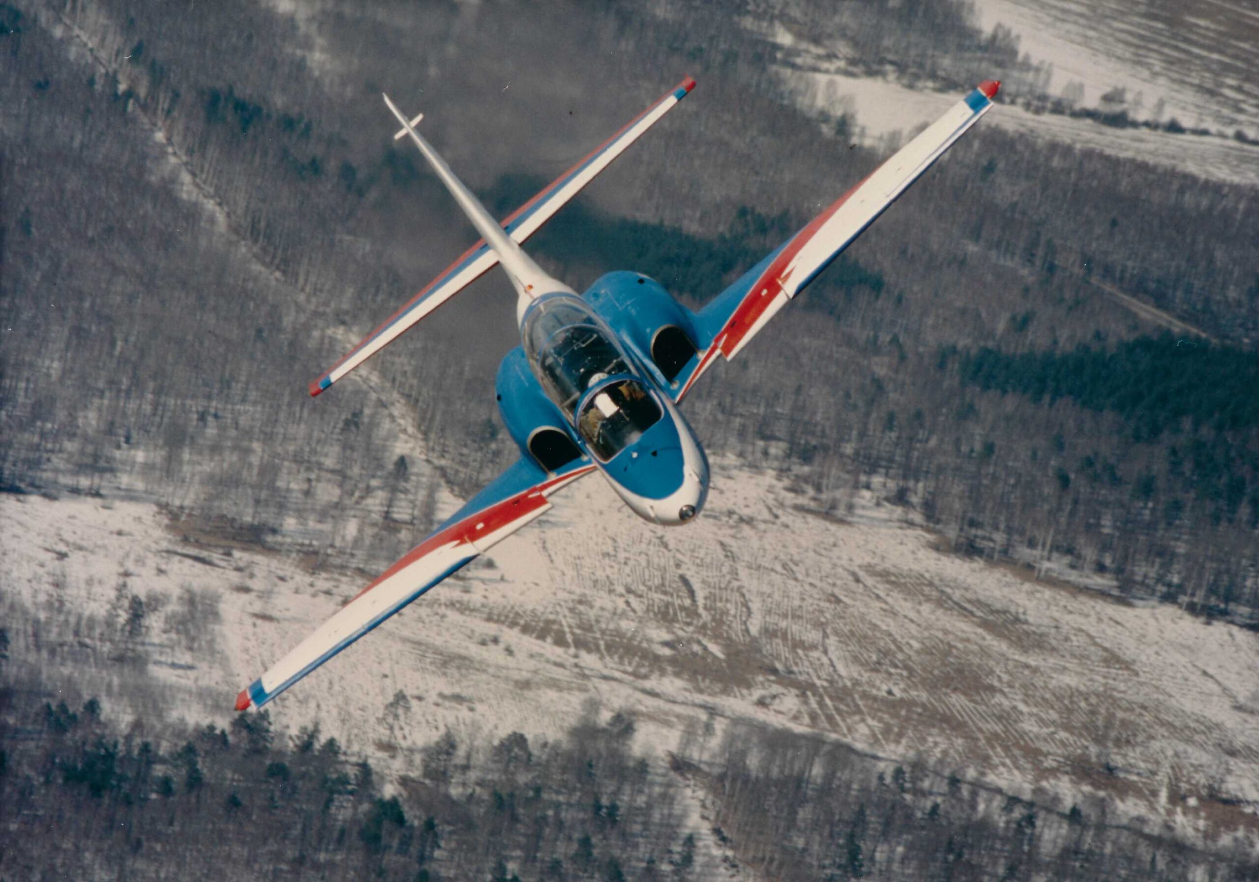 MIG-AT advanced jet trainer. April 1996 . Photo MAPO. Crfedit Arthur Sarkisyan.
