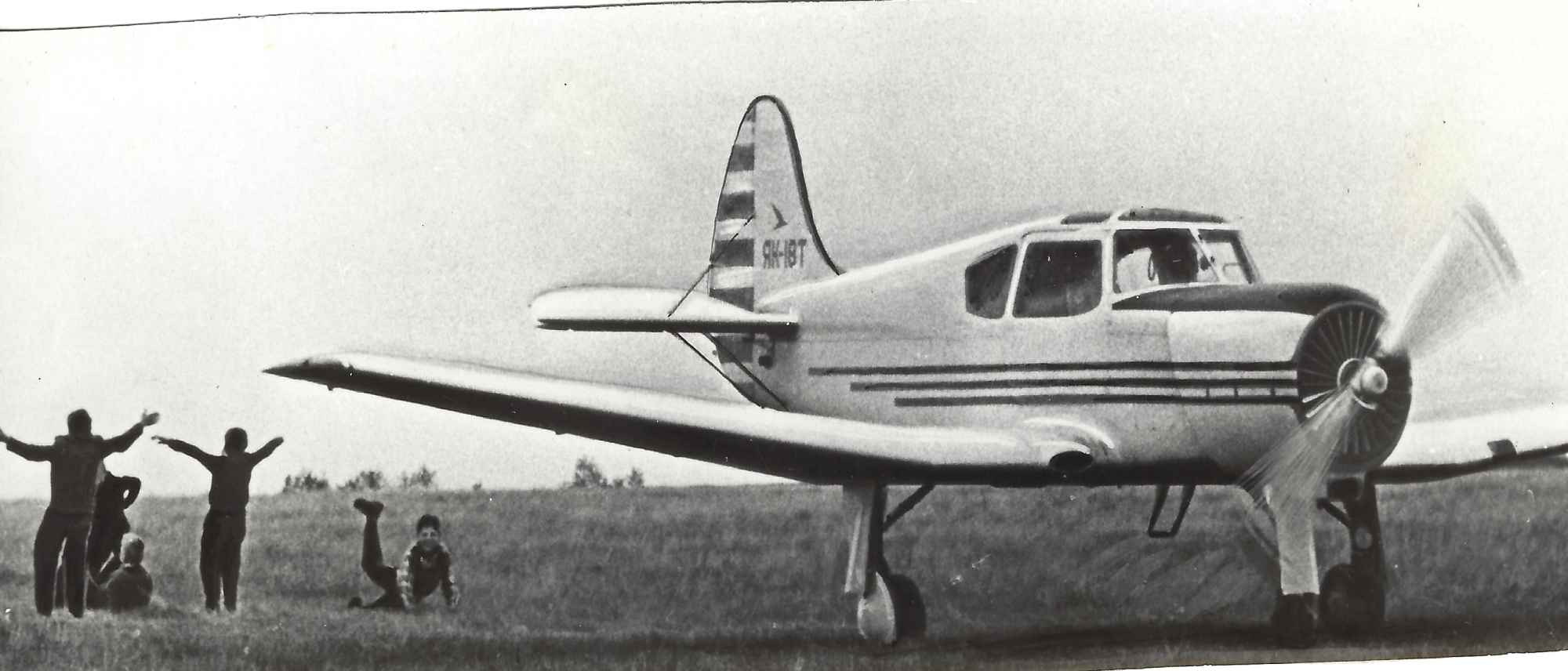 New training plane Yak-18T..