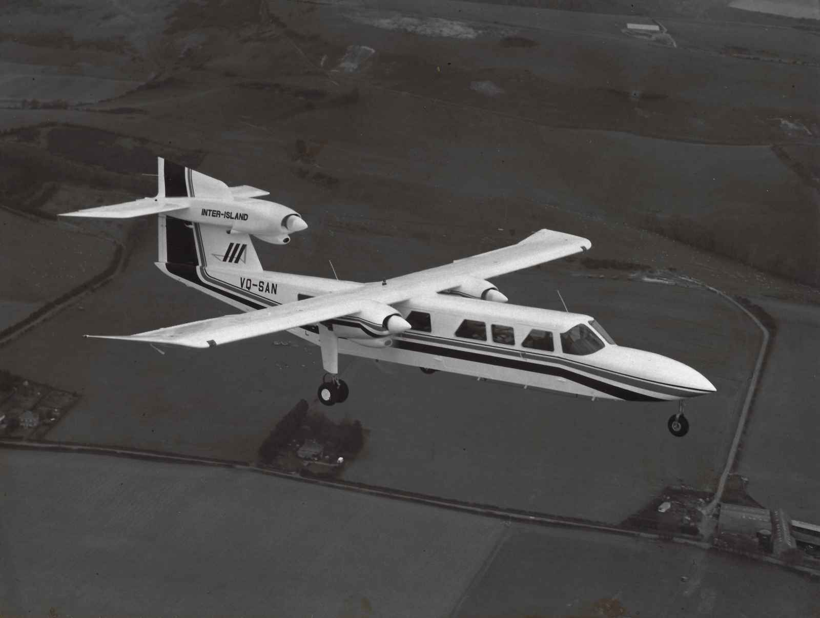 Pilatus Britten - Norman BN2A MK III Trislander of Inter Island Airways in the Seychelles. Photo - Pilatus Britten - Norman 2