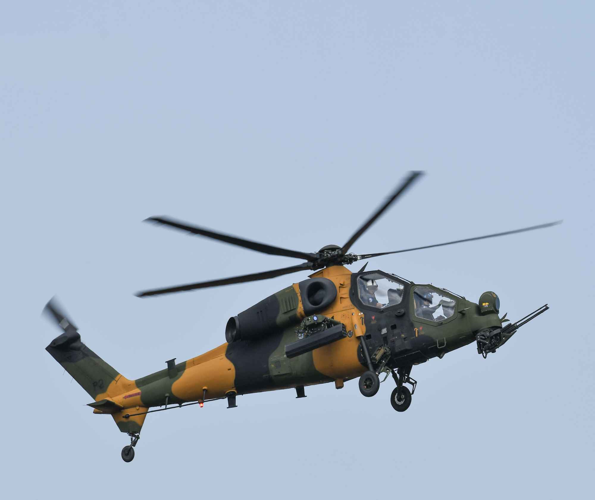 TAIAgustaWestland T129 ATAK Picture - KSC at Farnborough 2022 (88)FILE