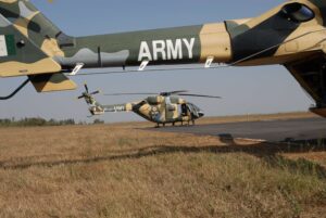 HAL Dhruv Mk.I of the Indian Army Aviation Corps, with the 202 Army Aviation Squadron (known as the Combat Cheetahs). Pic - Simon Watson