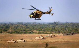 Indian Army's 201 Army Aviation Squadron, affectionately nicknamed the Night Raiders during Yudh Abhiyas II - photo by Fred W. Baker III